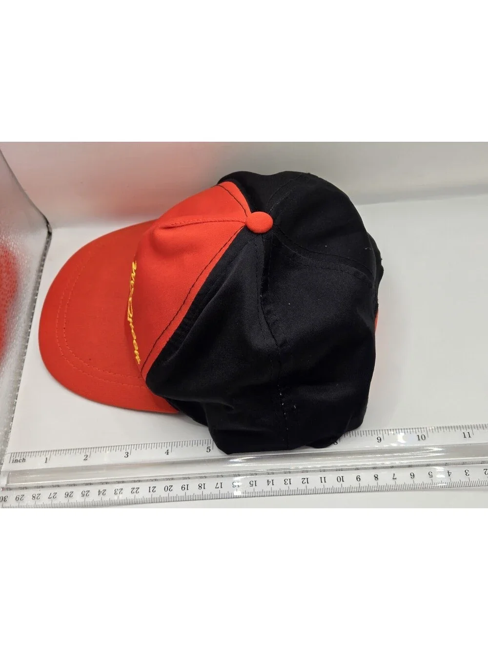 Lightning McQueen Red Black Embroidered Snapback Kids Disney Cars Hat